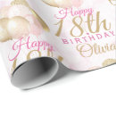 Search for 18th birthday wrapping paper Girly