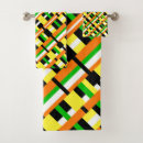 Search for black green white bath towels Lines