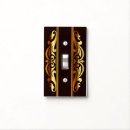 Search for unique light switch covers Antique