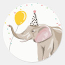 Search for elephant stickers Birthday party