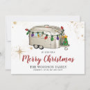 Search for camper christmas cards Red