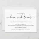 Search for taco rehearsal dinner invitations All you need is