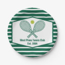 Search for green and white striped plates Modern