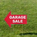 Search for garage sale signs Arrow