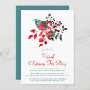 Search for virtual christmas invitations Watercolor