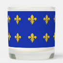 Search for royal blue candles French symbol