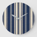Search for navy blue clocks Stripes