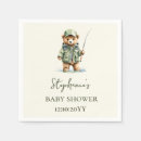 Search for bear napkins Rustic baby shower