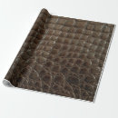 Search for alligator wrapping paper Brown