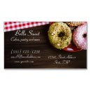 Search for food blogger business cards Dessert