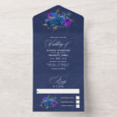 Search for navy and gold wedding invitations Watercolor