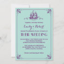 Search for purple and teal wedding invitations For her