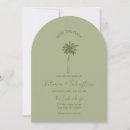 Search for palm tree save the dates Coastal
