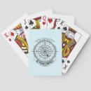 Search for nautical playing cards Compass