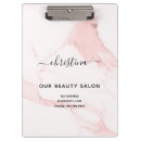 Search for pink clipboards Makeup artist