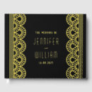 Search for art deco wedding guest books Roaring twenties