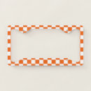 Search for checkerboard license plate frames Minimal
