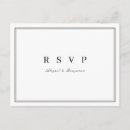 Search for rsvp postcards minimalist