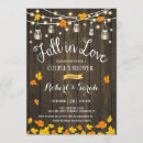 Search for fall anniversary invitations Fall in love