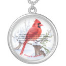 Search for cardinal necklaces Watercolor