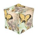 Search for vintage poufs Green
