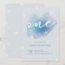 Search for frozen 1st birthday invitations Winter