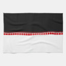 Search for red and black kitchen towels Modern