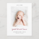 Search for birth announcement postcards Boy