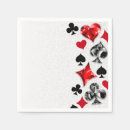 Search for playing cards napkins Club