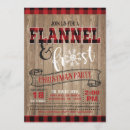 Search for buffalo plaid christmas invitations Flannel and frost