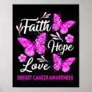 Search for breast cancer awareness posters Butterfly
