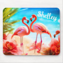 Search for flamingo mousepads Tropical