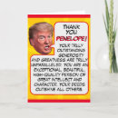 Search for political thank you cards trump