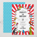 Search for character birthday invitations Dr seuss