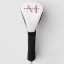 Search for pink golf head covers Girly