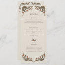 Search for art nouveau menus Floral