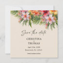 Search for square save the dates Botanical