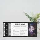 Search for event ticket invitations Concert ticket template