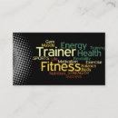Search for exercise business cards workout