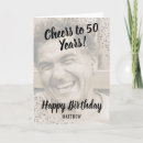 Search for funny 50th male birthday cards Modern