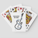Search for music band playing cards Guitar