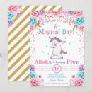 Search for unicorn tea party invitations Girl