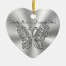 Search for butterfly ornaments Silver