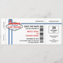 Search for las vegas save the date invitations weddings