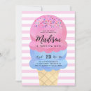 Search for pink and blue birthday invitations Watercolor
