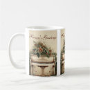 Search for vintage christmas mugs Seasons greetings