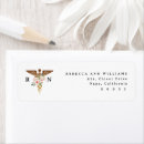 Search for registered nurse return address labels Medical