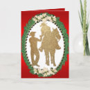 Search for equestrian christmas cards Western