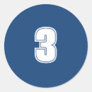 Search for jersey number stickers Blue