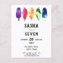 Search for popsicle birthday invitations Rainbow